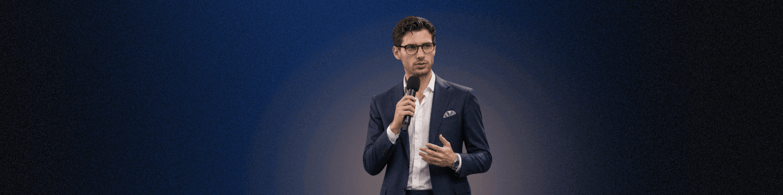 Patrick Liverani speaker a un evento — consulente strategico e operativo per PMI